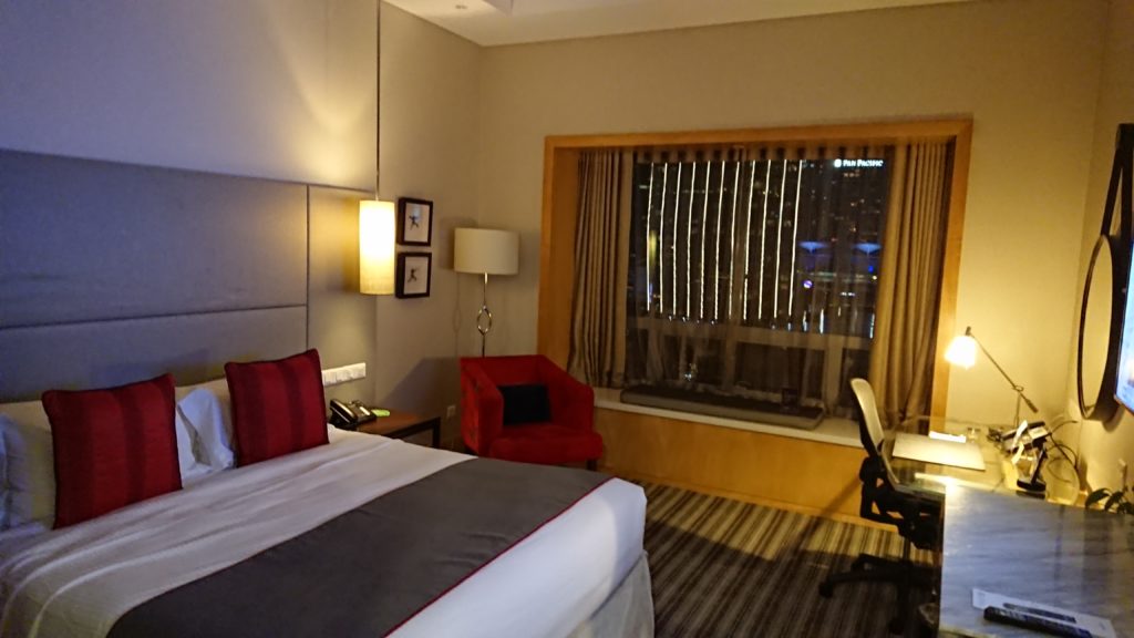 カールトン・ホテル・シンガポールの一室